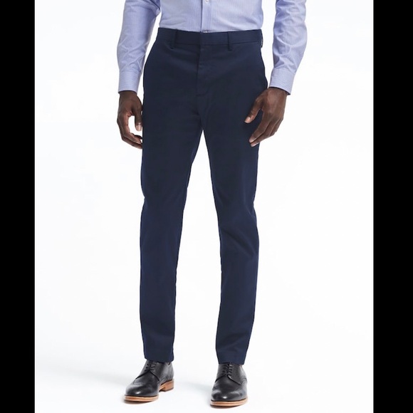 Banana Republic Other - Aiden Slim Rapid Movement Blue Chino 36x30